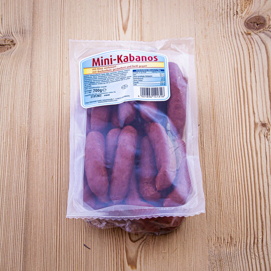 Mini-Kabanos mit Käse, 700g