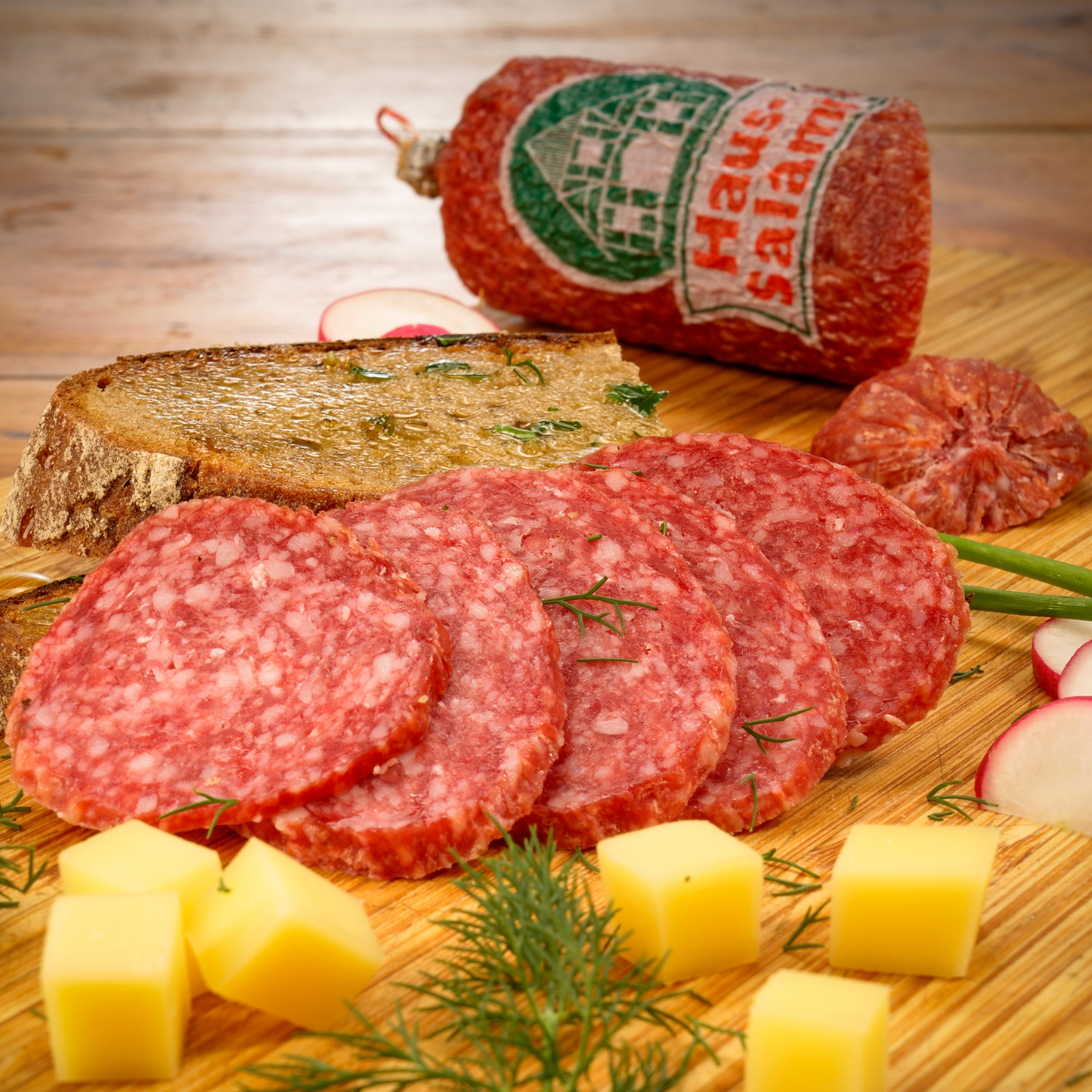Haussalami Iang, mit Rindfleisch klein
