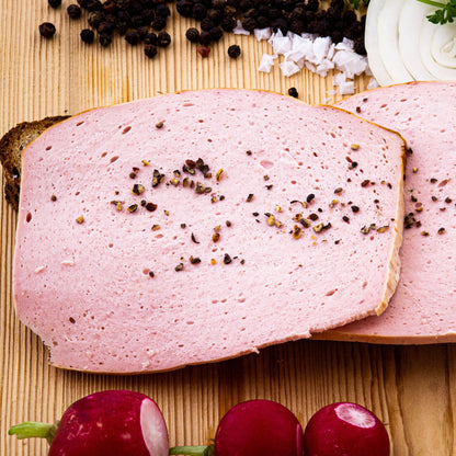 Bayrischer Leberkäse fein, 3,5kg ganzer Leib!