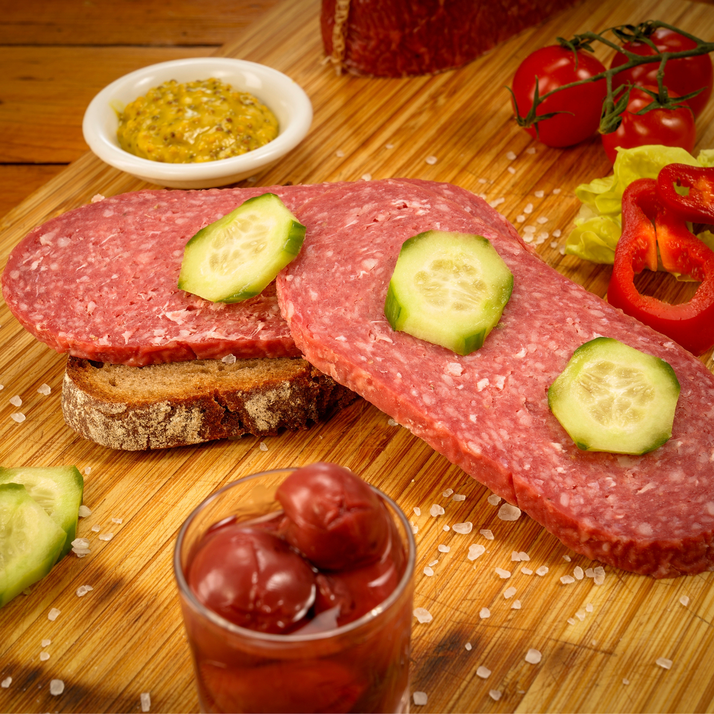 Kirschwasser- Salami