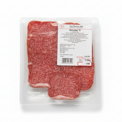 Kantsalami 1A geschnitten, 100g