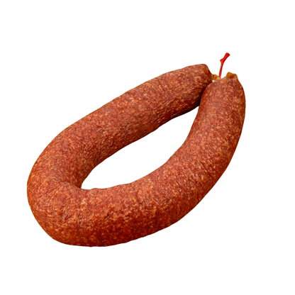 Knoblauchwurst im Ring mit Rindfleisch, 750g