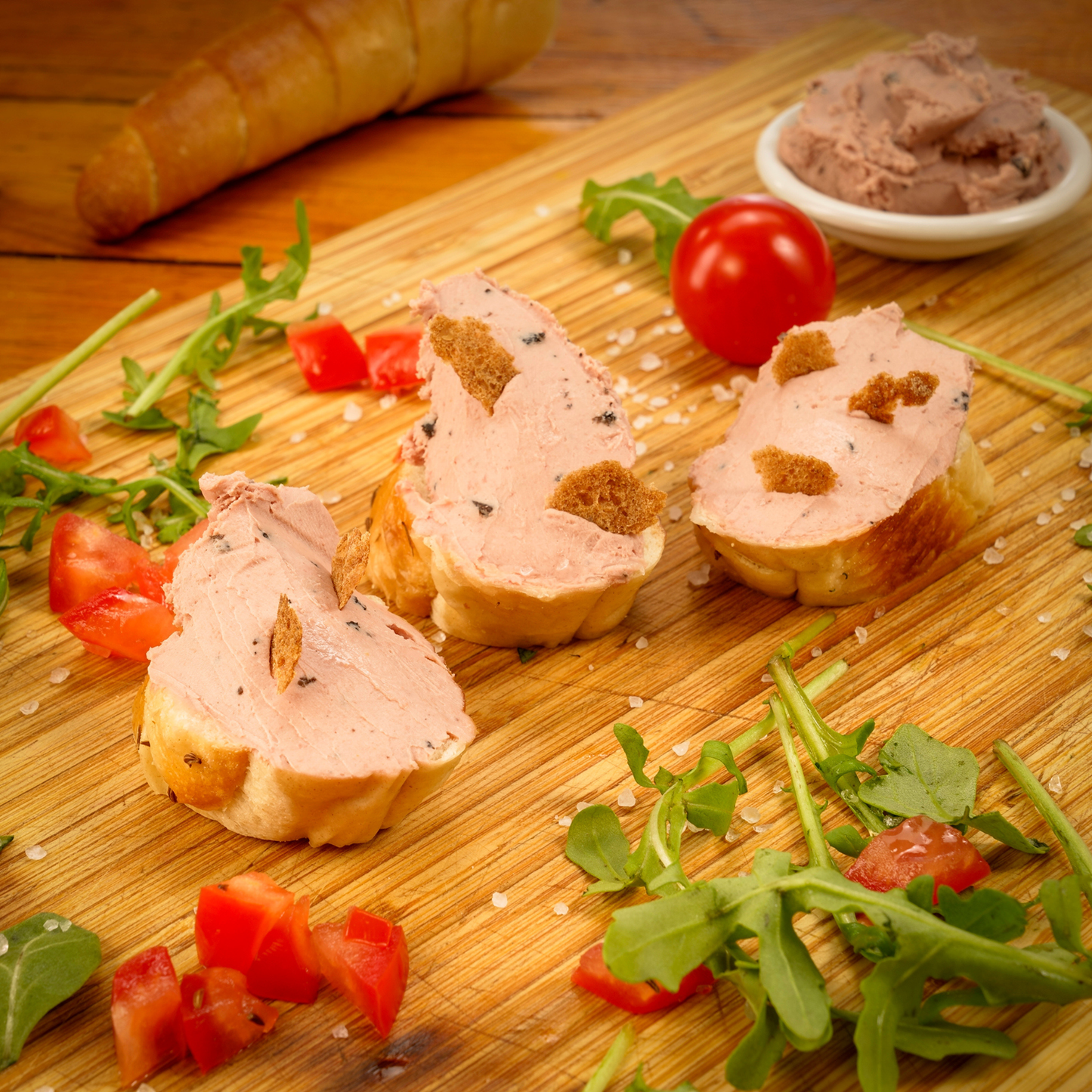 Trüffelleberwurst mit Kalbfleisch fein