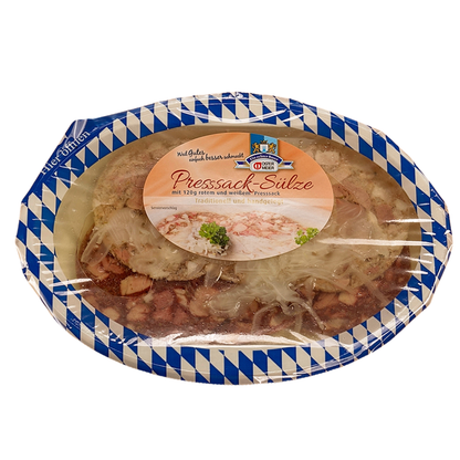 Presssack-Tellersülze 350g oval