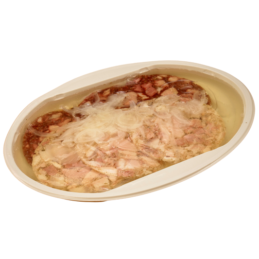 Presssack-Tellersülze 350g oval
