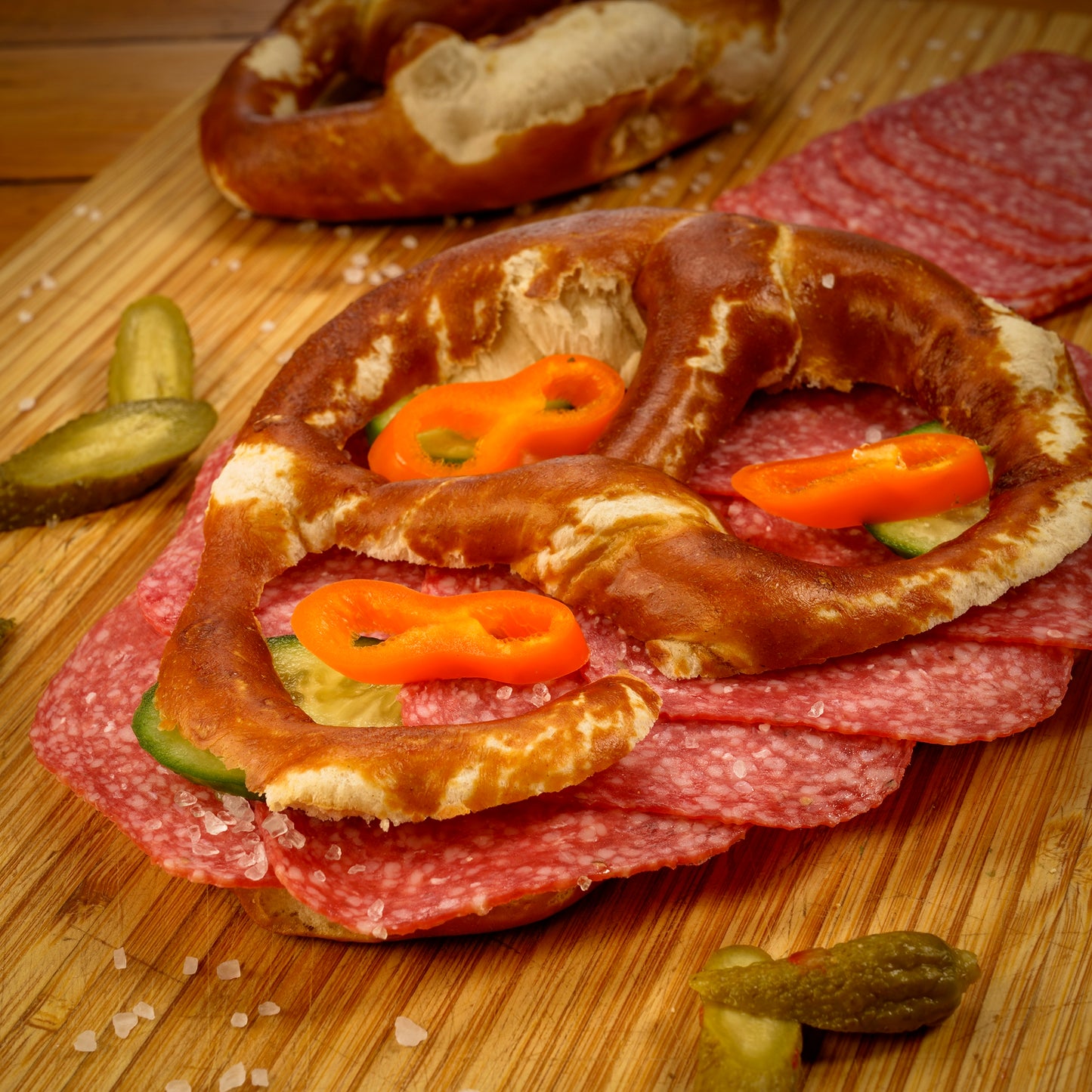 Kantsalami 1A geschnitten, 100g